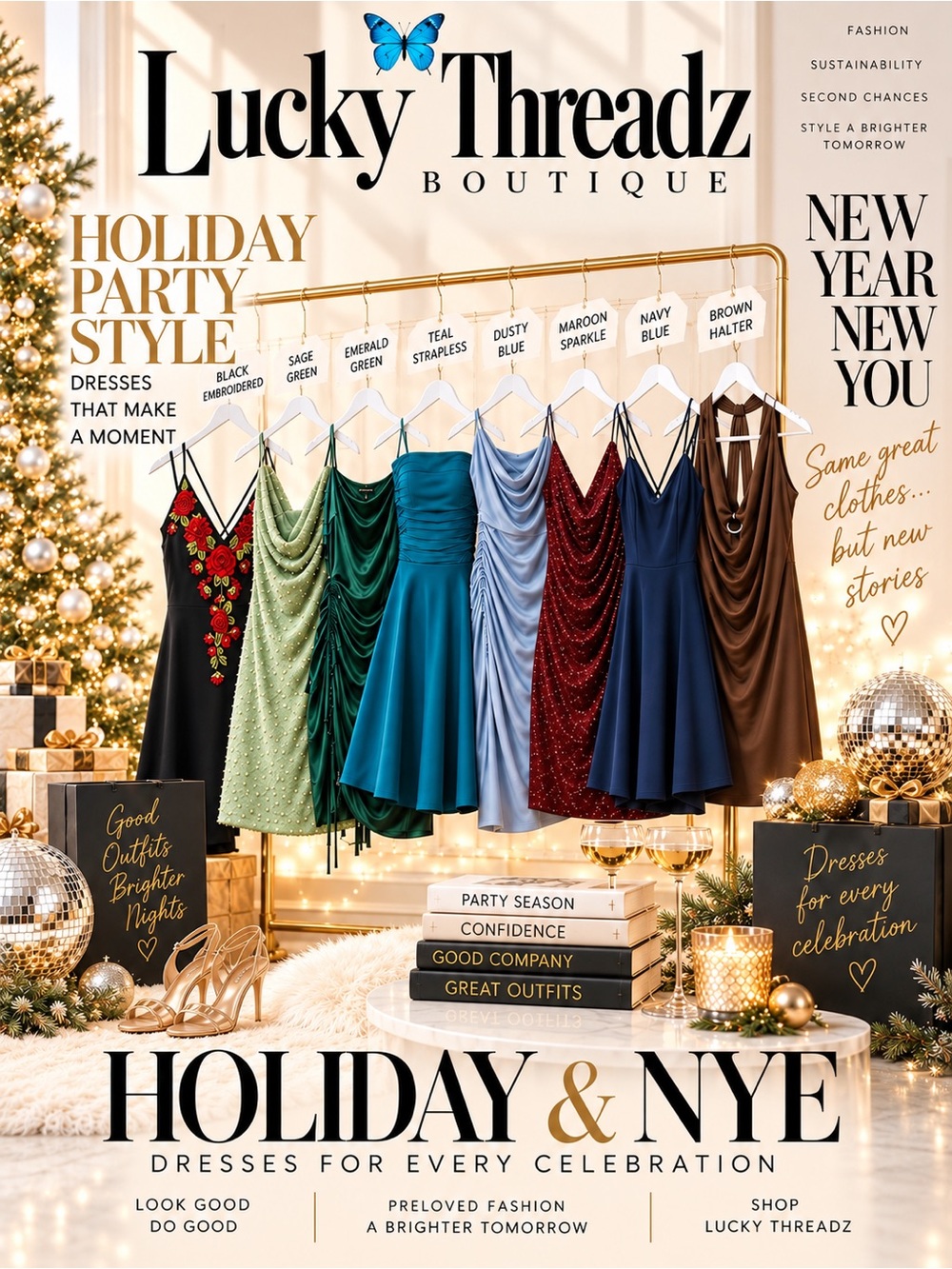 Holiday & Party Dresses | Shop LuckyThreadzbtq Hoco Boutique